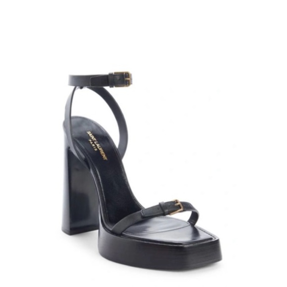 NWT Saint Laurent Carine Platform Sandal. Brand new comes with box & dus… - Picture 5 of 13